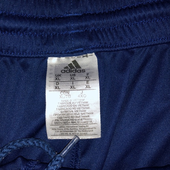Blue adidas shorts - Picture 2 of 3